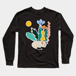 Cat Nap Long Sleeve T-Shirt